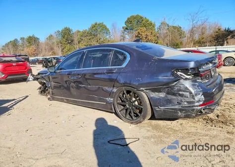 2020 BMW 740 Xi z USA, uszkodzony, nr VIN WBA7T4C0XLCD70867